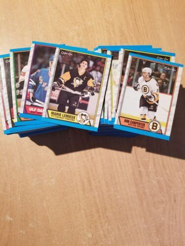 1989 90 O Pee Chee OPC Hockey Complete Set 1 330 EBay