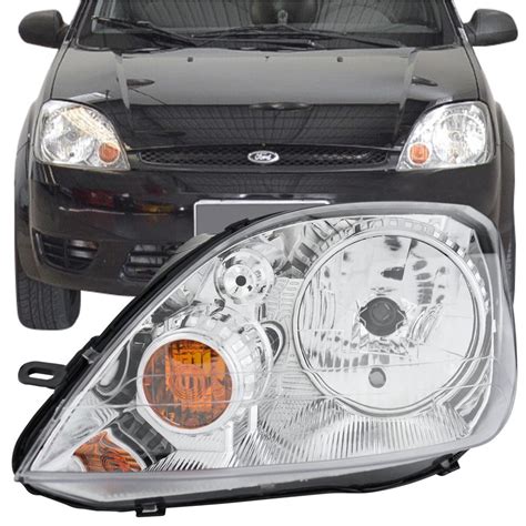 Farol Dianteiro Ford Fiesta Hatch Sedan No Shoptime