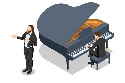 Pianist Royalty Free Vector Image Vectorstock