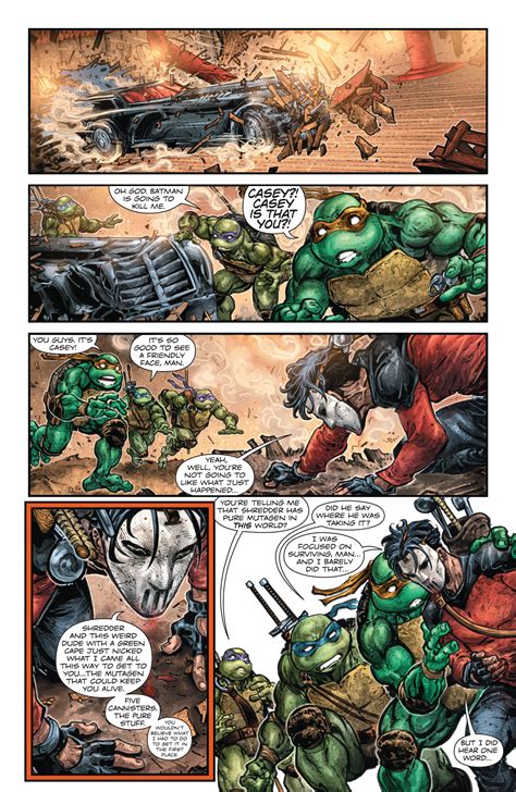 Read Online Batmanteenage Mutant Ninja Turtles Comic Issue 4