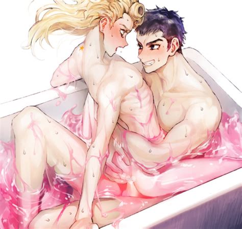 Rule 34 2boys Anal Sex Bath Gay Giorno Giovanna Guido Mista Jojos Bizarre Adventure Male Only