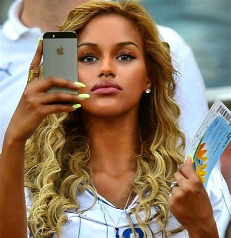 Balotelli Scores Another Beauty Fiancée Fanny Neguesha Sports Fifa World Cup Brazil 2014