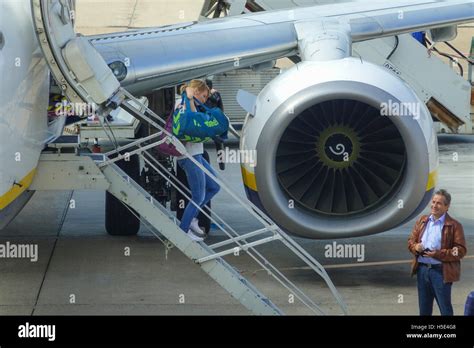 tourists arriving  destination stock photo alamy