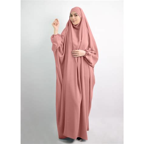 Eid Hooded Muslim Women Hijab Dress Prayer Garment Jilbab Abaya Long