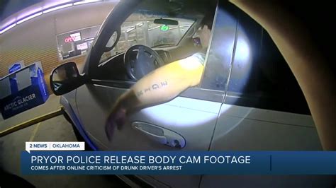 Pryor Police Release Body Cam Footage Of Arrest From Monday