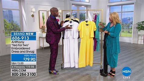 Hsn Antthony Design Original Fashions 06172018 05 Pm Youtube