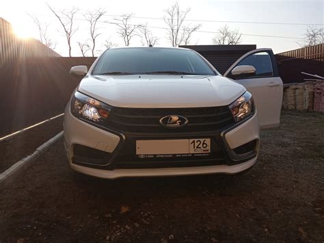 Белые лампочки — Lada Vesta, 1,6 л, 2019 года | тюнинг | DRIVE2