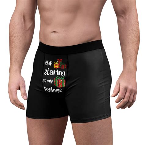 Men's Christmas Underwear, Christmas Funny Men's Boxers,men's Christmas ...