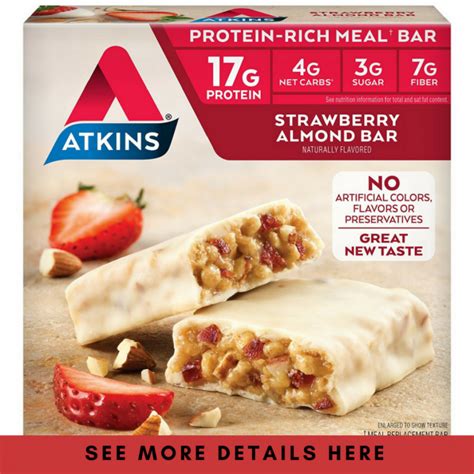 The Best Tasting Atkins Bars Reviews: Are They Low-Carb and Keto ...