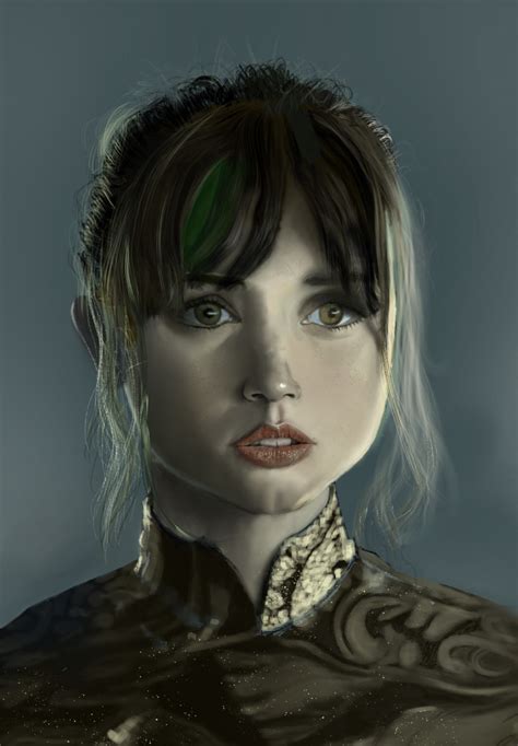 Artstation Ana De Armas Blade Runner 2049