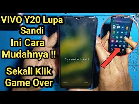 Vivo Y20 V2027 Lupa Sandi Layar Mudah Dan Cepat YouTube