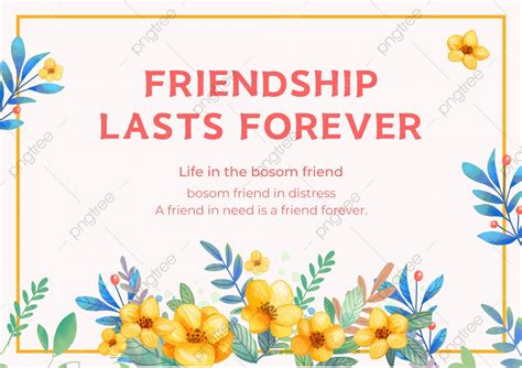 Friendship Border PNG, Vector, PSD, and Clipart With Transparent ...