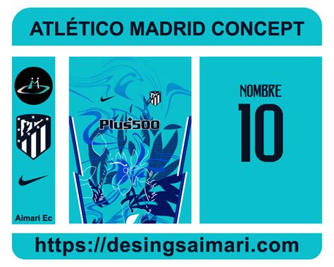 ATLÉTICO DE MADRID KIT CONCEPT 2022 Desings Aimari