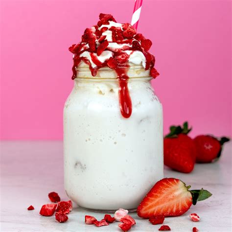 Strawberries And Cream Frappe 2022 Ibc Simply