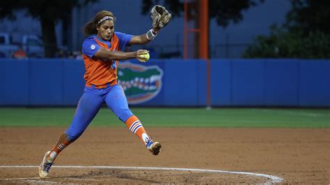 Aleshia Ocasio becomes first UF pitcher to throw a seven-inning no-hitter in postseason history ...