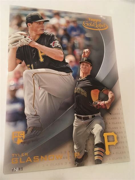 Topps Gold Label Jumbo X Tyler Glasnow Pirates Rc D