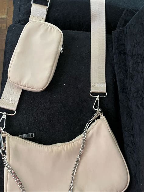 Bolsa Nude Amaro Bolsa De Ombro Feminina Amaro Usado 80525458 Enjoei