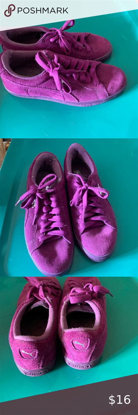 Raspberry Colored Puma Sneakers For Women Raspberry Color Puma