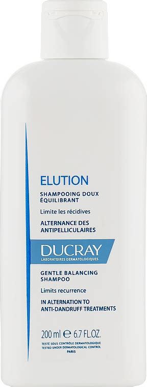 Балансирующий шампунь Ducray Elution Gentle Balancing Shampoo 200ml