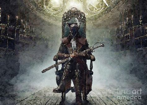 Bloodborne art Digital Art by Oleksandr Vaznichenko - Pixels