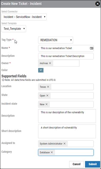 Creating Tickets In Servicenow