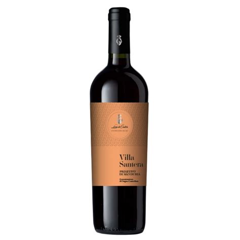 Rosso Villa Santero Primitivo Di Manduria Leone De Castris