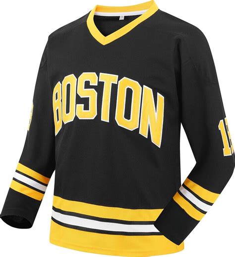 Afuby Boston Hockey Jersey Happy Gilmore 18 Adam Sandler 1996 Movie Ice