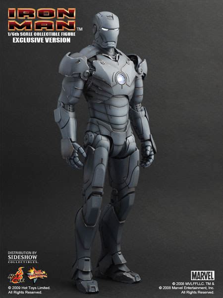 Hot Toys MMS 101 Iron Man Mark III Gunmetal Hot Toys Complete Checklist