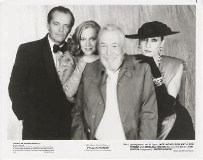 PRIZZI S HONOR ORIGINAL PHOTO JOHN HUSTON ANGELICA JACK NICHOLSON P