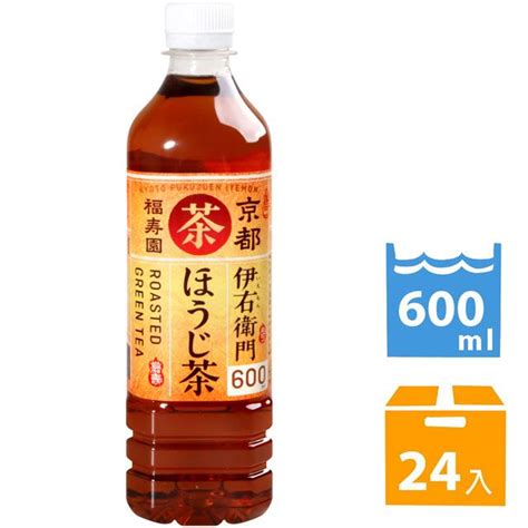 Suntory 三得利 伊右衛門焙茶 600ml24入 Pchome 24h購物