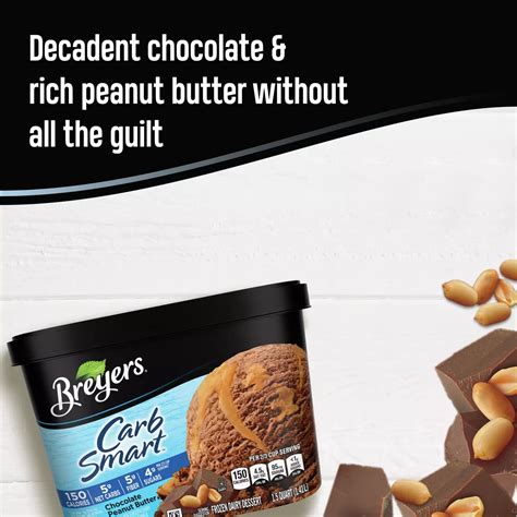 Breyers Carb Smart Chocolate Peanut Butter Frozen Dairy Dessert Shop