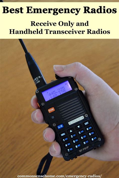 Emergency Radios Receive Only And Handheld Transceiver Radios Artofit