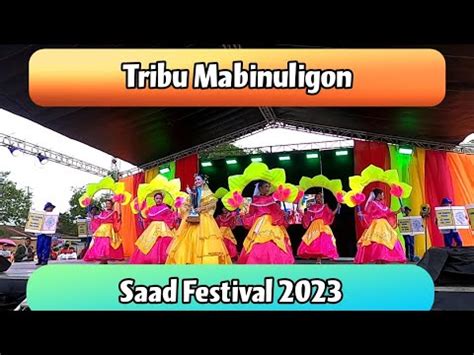 Hubon Mabinuligon Saad Festival Cultural Presentation