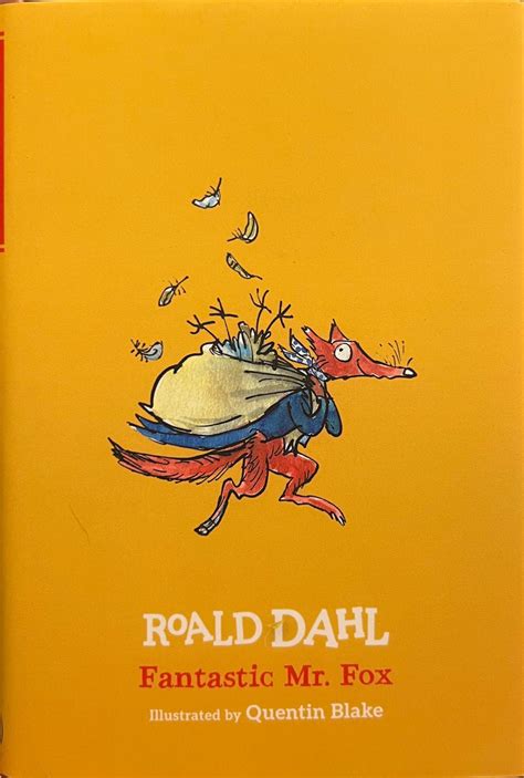 fantastic  fox roald dahl illustrated  quentin blake pillow