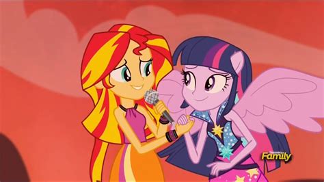 Anime Sunset Shimmer X Twilight Sparkle