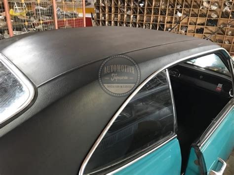 Forro de Teto Opala Externo Vinil Modelo Inteiriço Preto 2PT