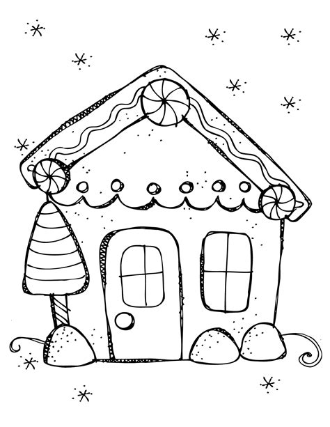 Printable Whoville House Template