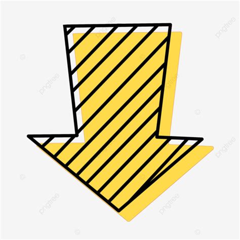 Down Sign Icon Arrow Click Here Sign Png Transparent Clipart Image