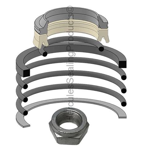 Bck Hercules For O Rings Hydraulic Seals Cylinders