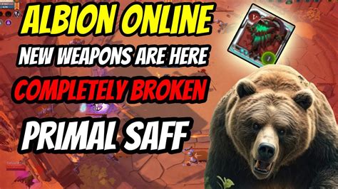 New Weapon Primal Staff Bear Abilities Is Just Broken Albion