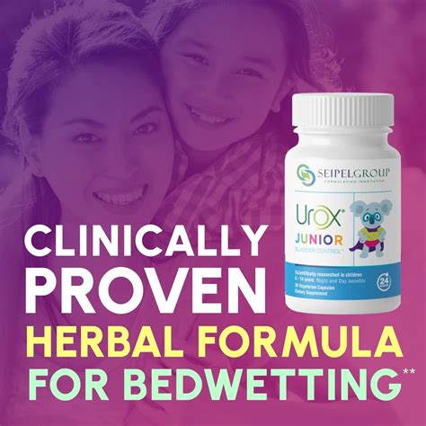 Urox Junior Natural Bladder Control Nocturnal Enuresis Supplements