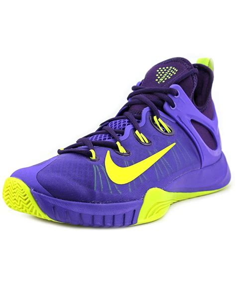 Nike Zoom Hyperrev 2015 Round Toe Synthetic Basketball Shoe In Purple