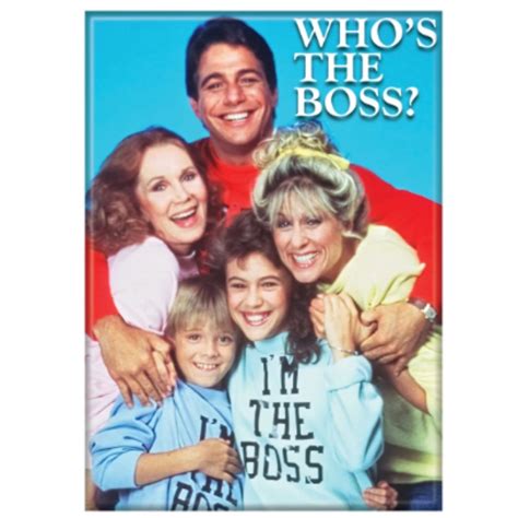 Who's the Boss? Cast Flat Fridge Magnet - RetroFestive.ca