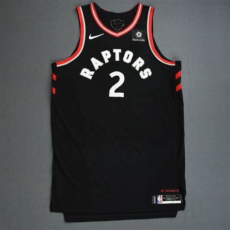 Kawhi Leonard Toronto Raptors Nba Finals Game Game Worn