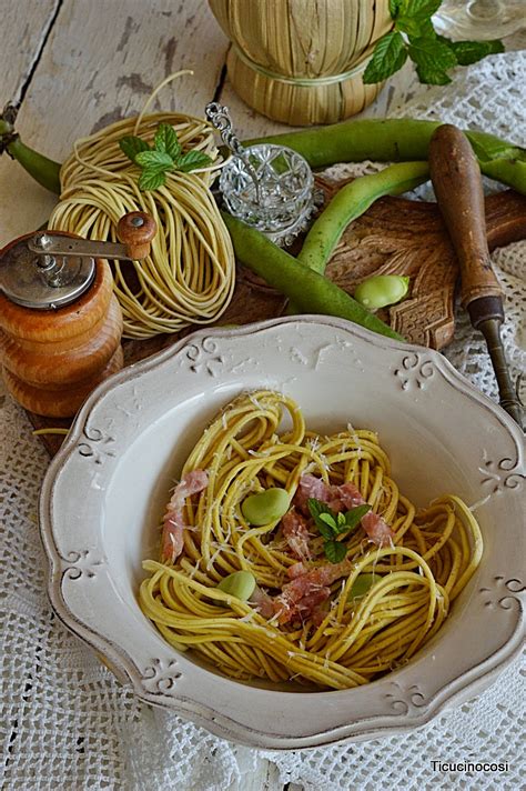 Tagliolini Con Fave E Pecorino