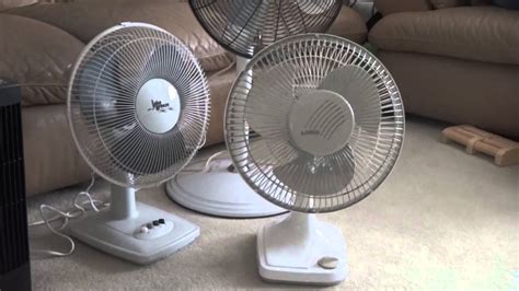 12 Lasko Oscillating Table Fan Model 2000 Again Youtube