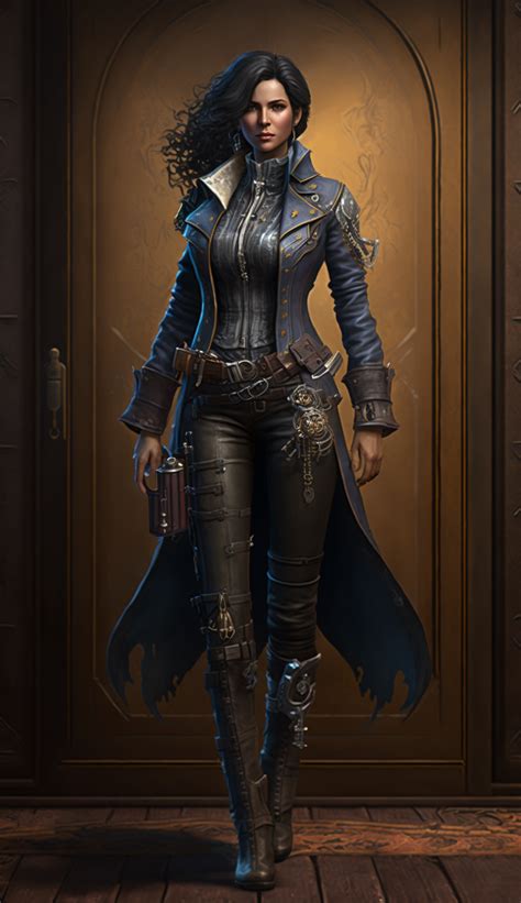 Steampunk Bounty Hunter Created With AI By Amanda Church Heroic Fantasy