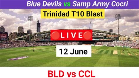 Bld Vs Ccl Live Match Today Pitch Report Today Trinidad T10 Blast