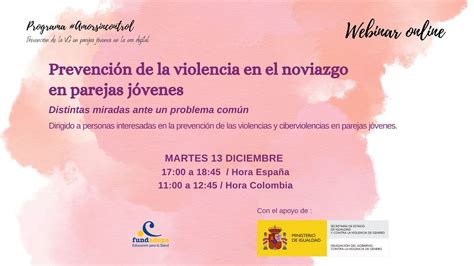 Prevenci N De La Violencia En El Noviazgo En Parejas J Venes Programa