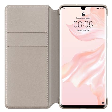 HUAWEİ VOGUE P30 PRO SMART VİEW FLİP COVER KHAKİ Vatan Bilgisayar